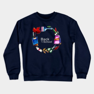 Back to School Circle Elements Crewneck Sweatshirt